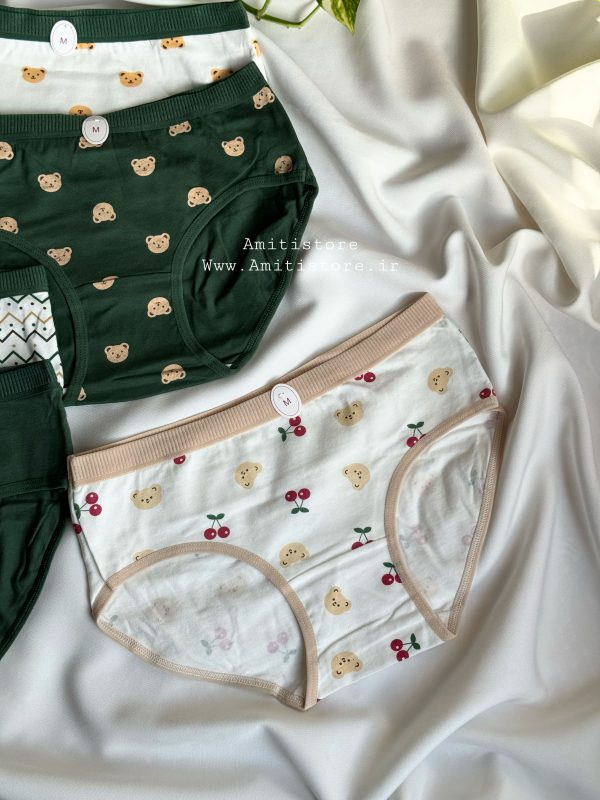 شورت نخی خرسی مدیوم کد 34 - تصویر 4