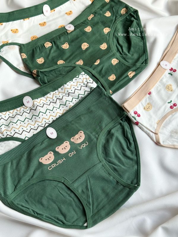 شورت نخی خرسی مدیوم کد 34 - تصویر 5