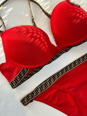 ست سوتین اسفنجی ازجلوبازشو fendi کد 871