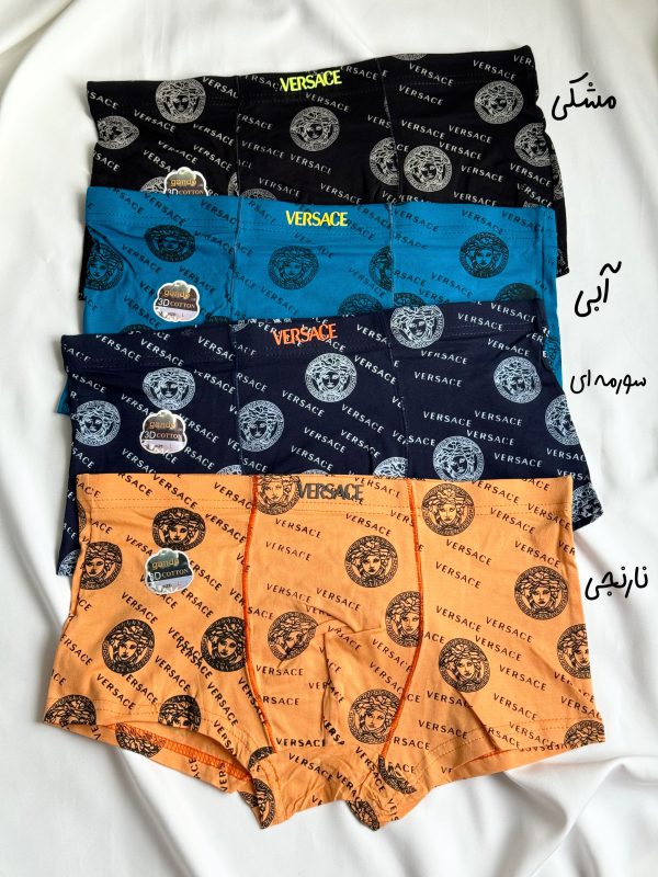 شورت مردانه نیم پا versace کد 110052