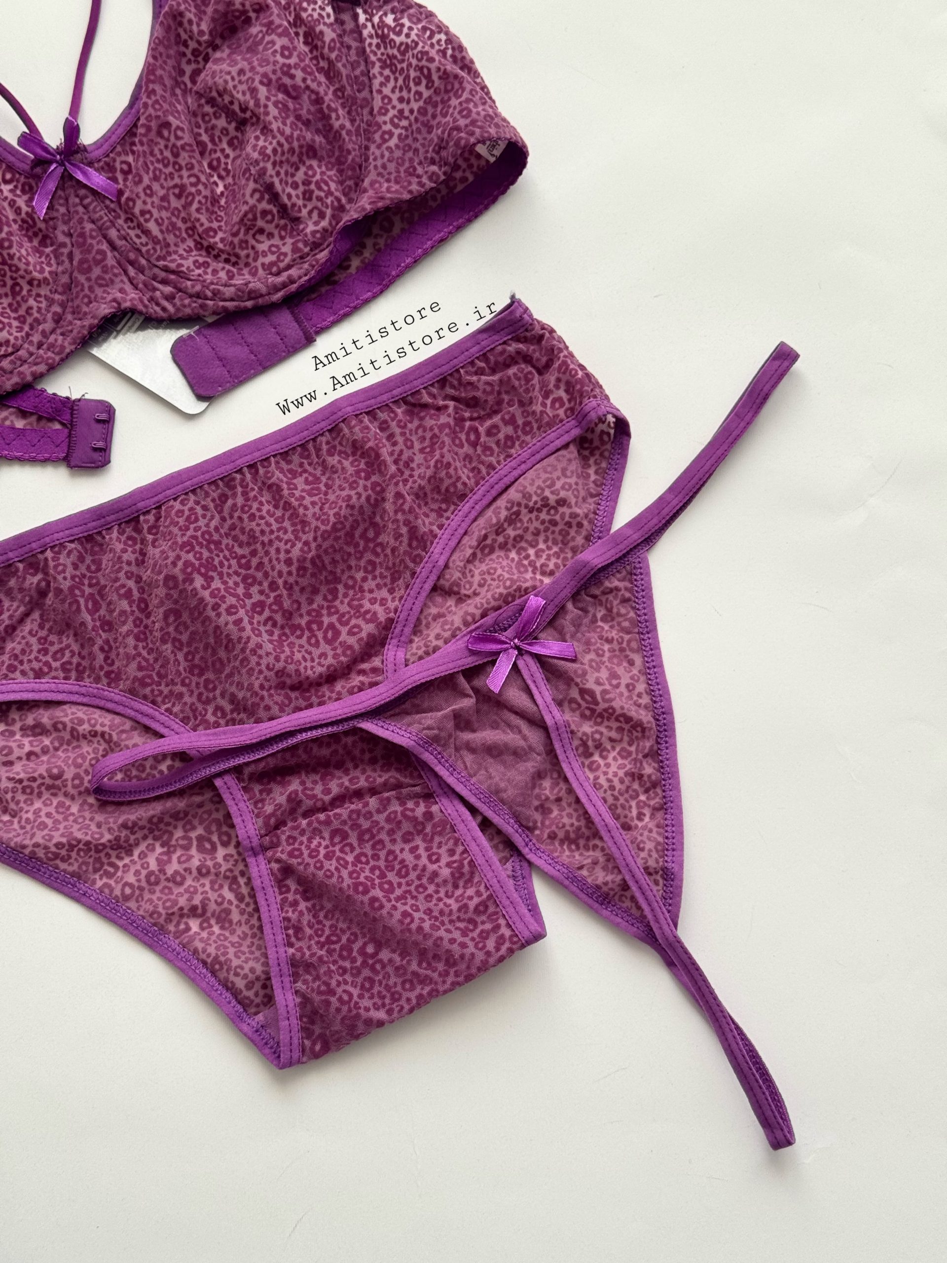 ست سوتین دو شورته طرح پلنگی کد 1368 7 ست سوتین دو شورته طرح پلنگی کد 1368 - تصویر 7