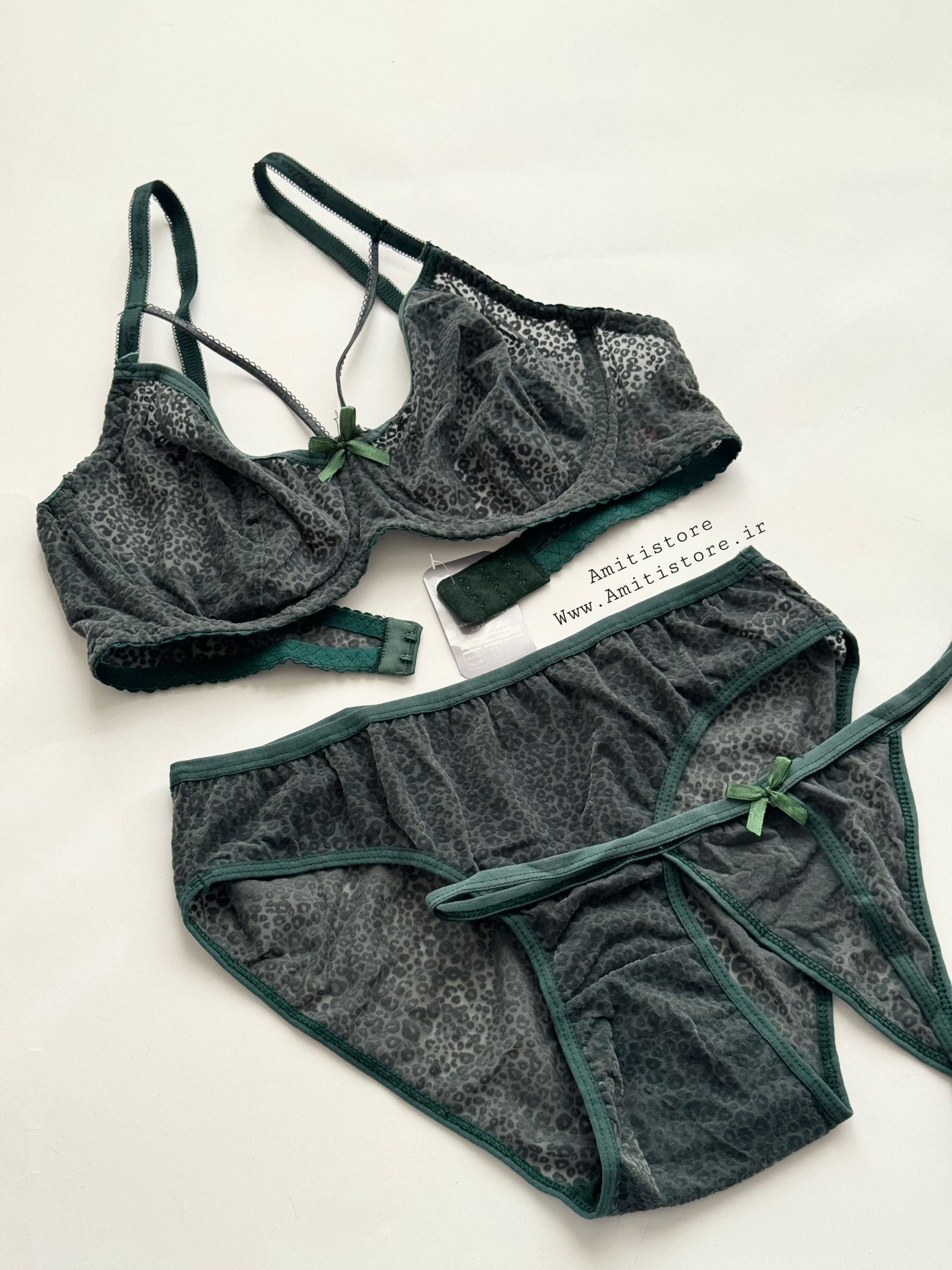 ست سوتین دو شورته طرح پلنگی کد 1368 8 ست سوتین دو شورته طرح پلنگی کد 1368 - تصویر 8