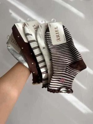 جوراب ساقدار نخی پاپیون کد 05070014 6 IMG 9661