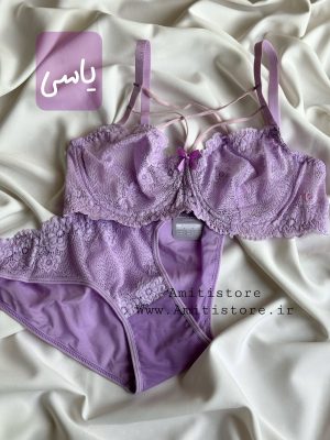 ست سوتین شورت توری هارنس دار