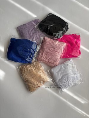 ست سوتین شورت تمام دانتل روی کوتاه