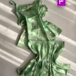 تاپ شورتک ساتن عروسکی
