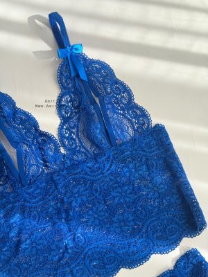 ست فانتزی دو تکه فاق باز