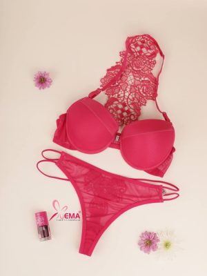 ست سوتین شورت اسفنجی ازجلوبازشو