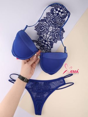 ست سوتین شورت اسفنجی ازجلوبازشو کد 3683