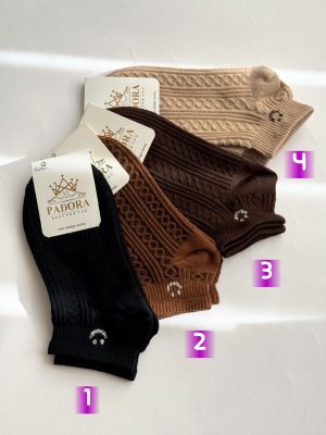 جوراب نخی مچی لبخند کد 05011126 1 جوراب نخی مچی لبخند