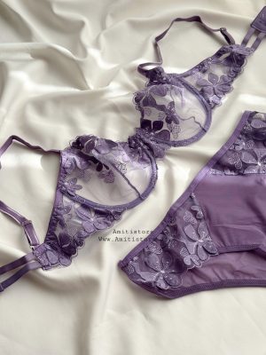 ست سوتین توری کد 88941 7 ست سوتین توری