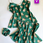 تاپ شورتک ساتن عروسکی