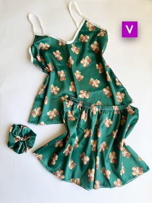 تاپ شورتک ساتن عروسکی