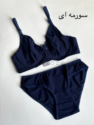 ست سوتین شورت نخی کد۱۰۷۷